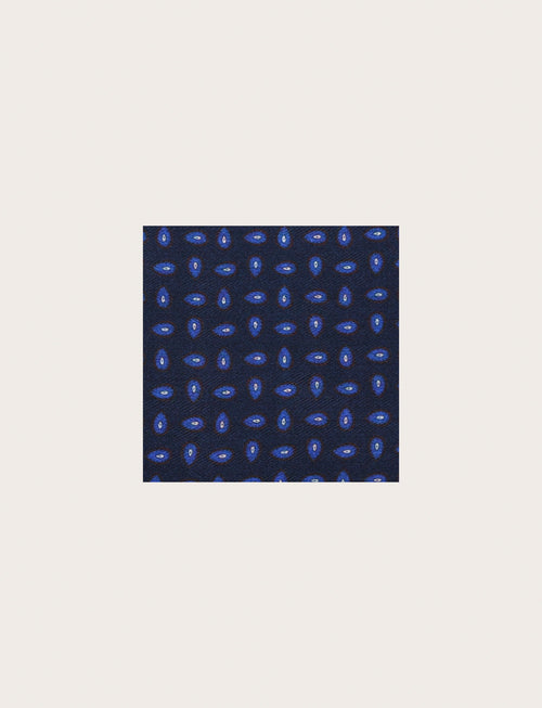 Pochette fantasia paisley geometrica