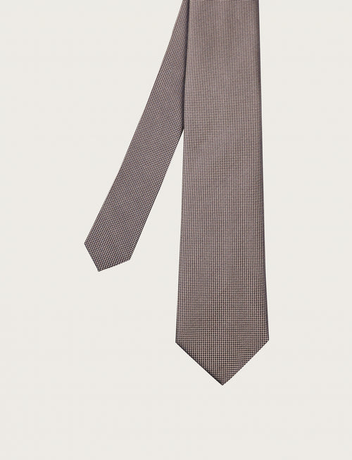 Cravatta in seta dobby