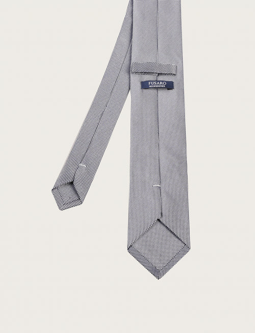 Cravatta in seta dobby