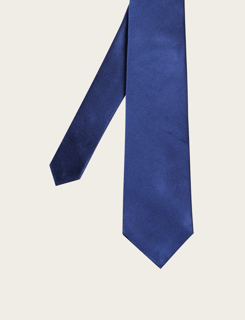 Cravatta in seta tinta unita