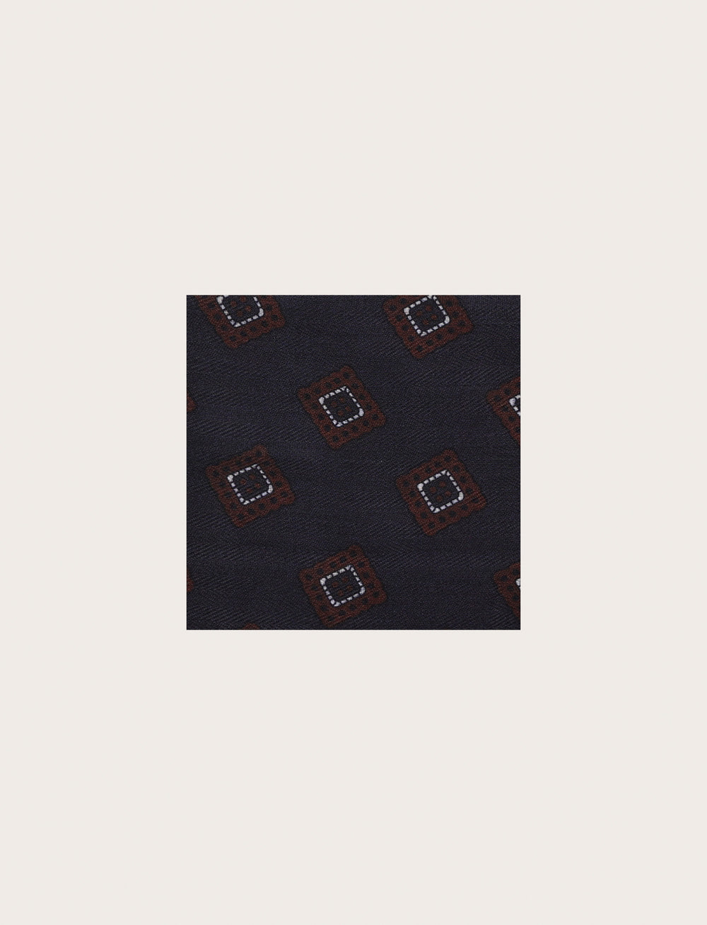 Pochette con disegno geometrico