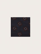 Pochette con disegno geometrico luigi fusaro