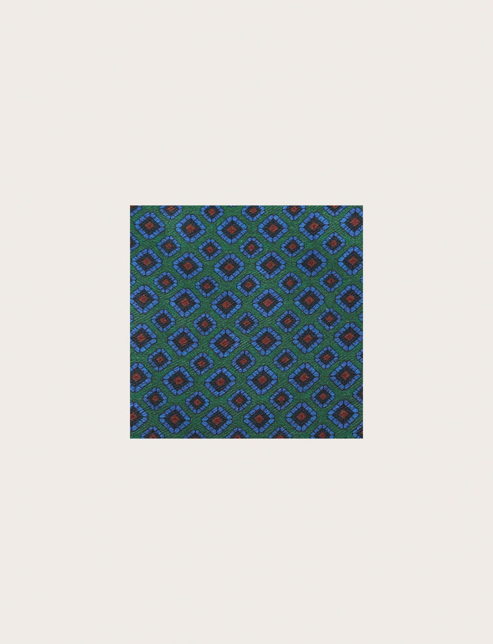 Pochette con motivo geometrico