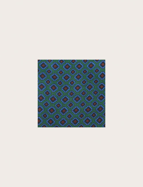 Pochette con motivo geometrico luigi fusaro
