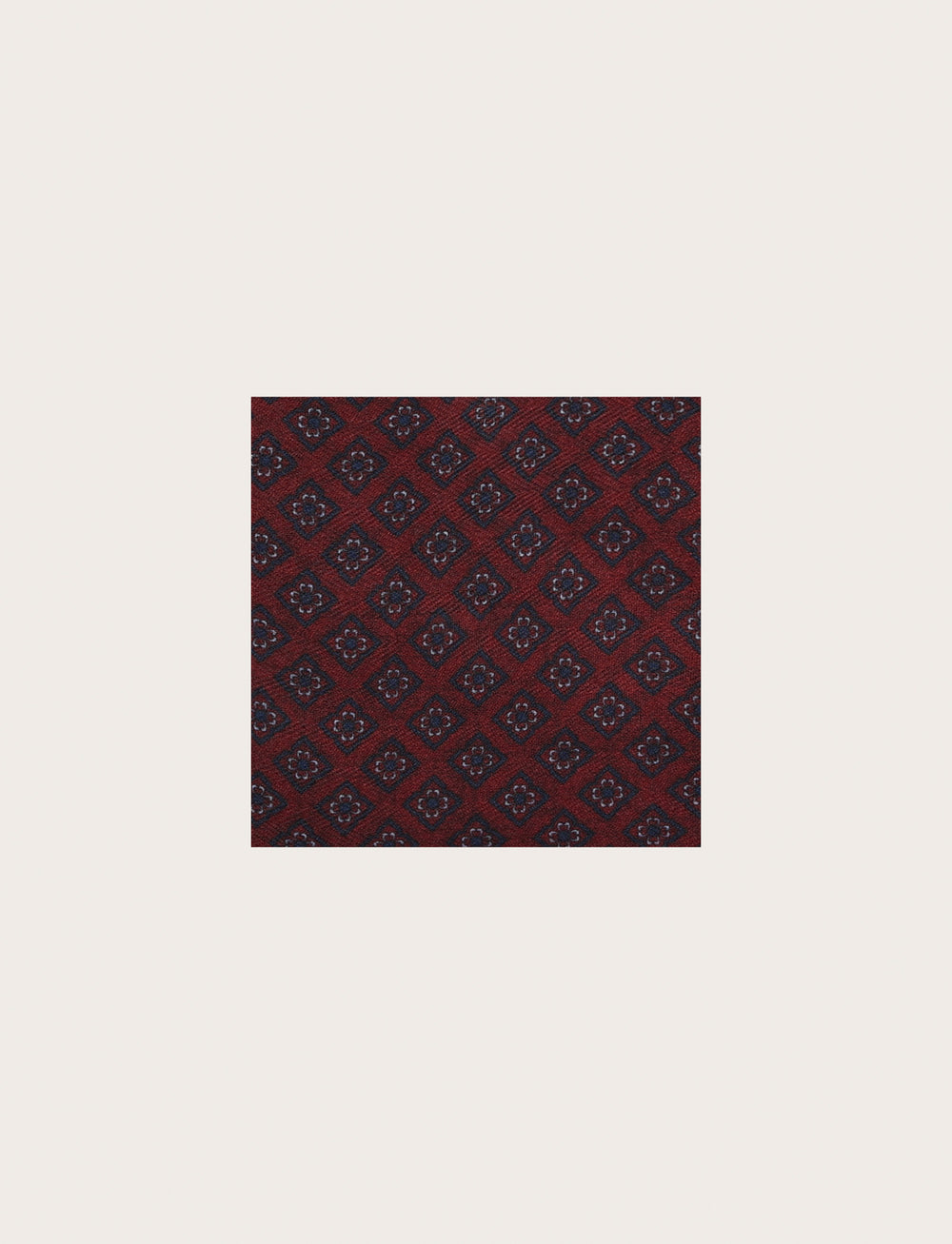 Pochette con pattern geometrico