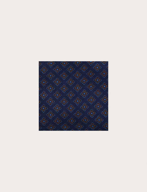 Pochette con pattern geometrico luigi fusaro