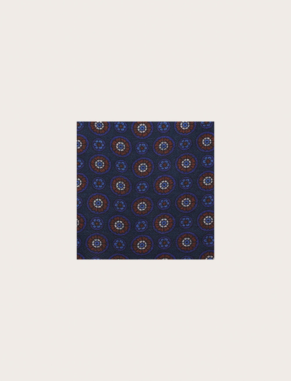 Pochette con pattern geometrico circolare