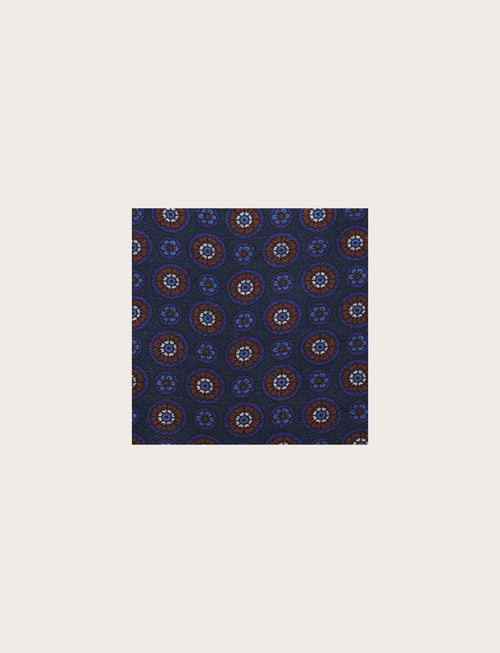 Pochette con pattern geometrico circolare luigi fusaro
