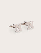 Gemelli da camicia con iniziale N