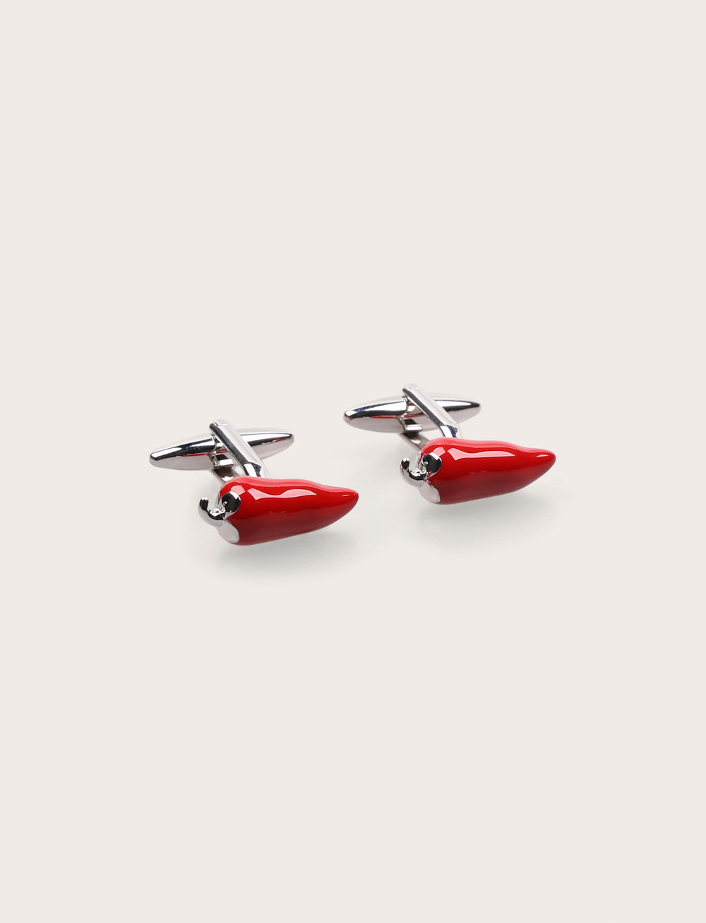 Gemelli da camicia peperoncino rosso
