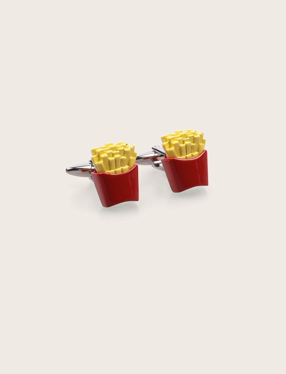Gemelli da camicia divertenti patatine fritte