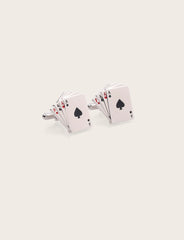 Gemelli da camicia carte da poker