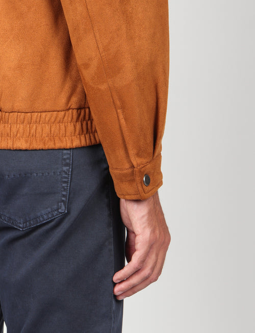 Giubbotto in alcantara