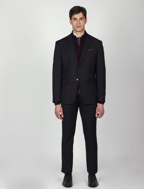 Abito classico tinta unita