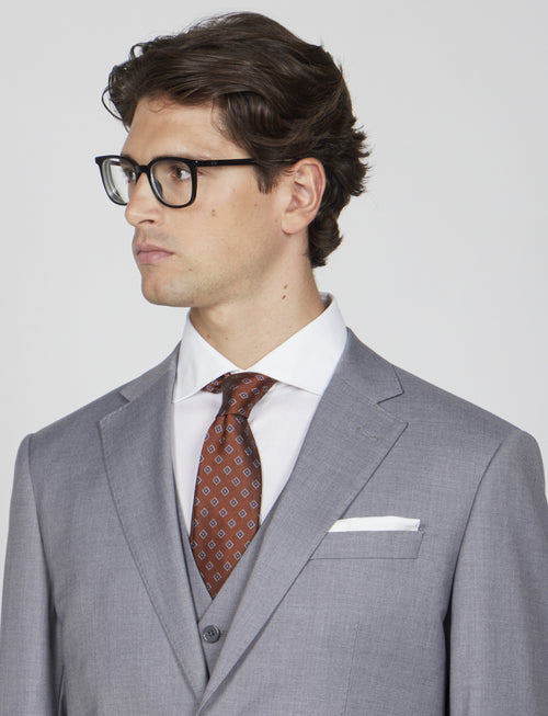 Abito classico tinta unita