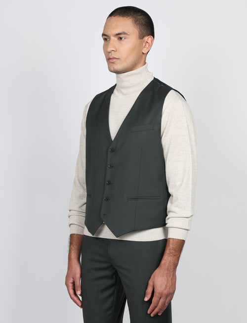 Gilet classico tinta unita