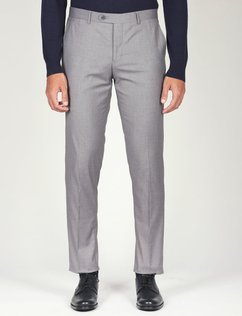 Pantalone classico tinta unita