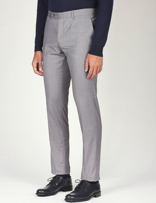 Pantaloni classici tinta unita luigi fusaro