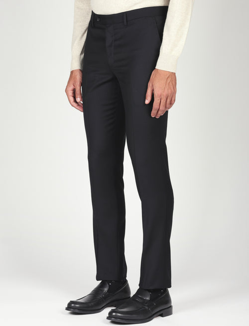 Pantaloni classici tinta unita luigi fusaro