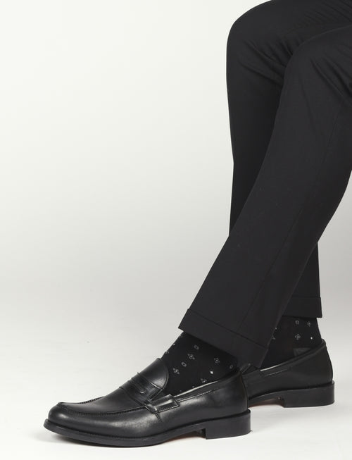 Pantalone classico tinta unita