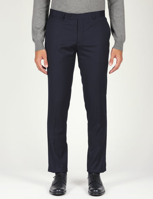 Pantalone classico tinta unita