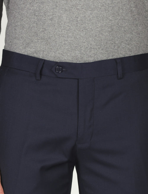 Pantalone classico tinta unita