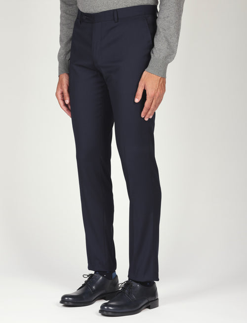 Pantalone classico tinta unita