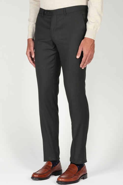 Pantalone classico tinta unita