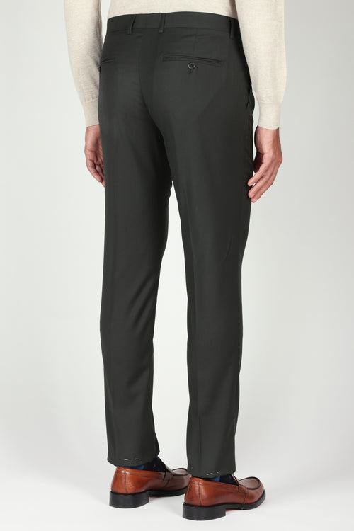 Pantalone classico tinta unita