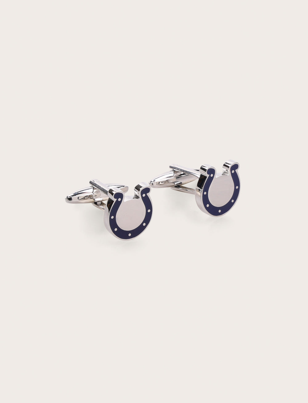 Gemelli da camicia ferro di cavallo portafortuna
