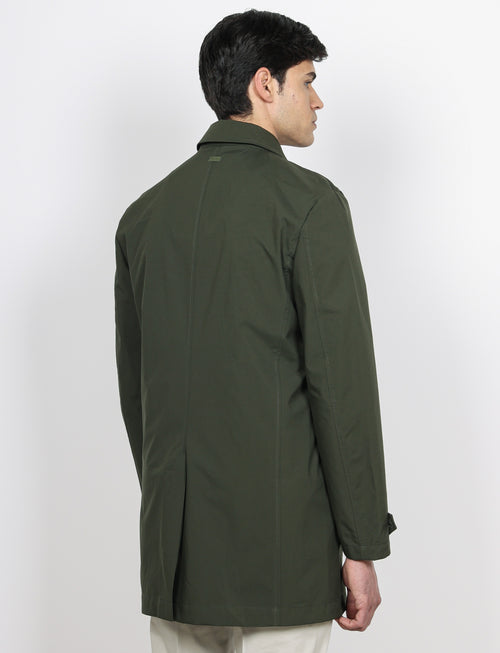 Trench in tessuto tecnico