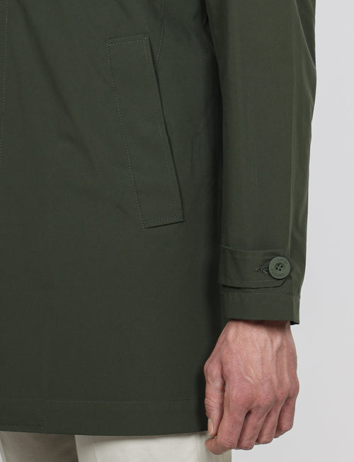 Trench in tessuto tecnico