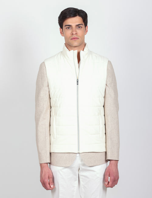 Gilet trapuntato tecnico