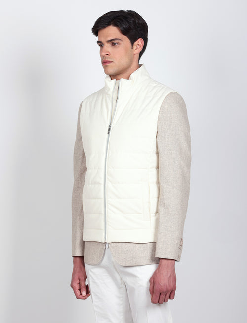 Gilet trapuntato tecnico