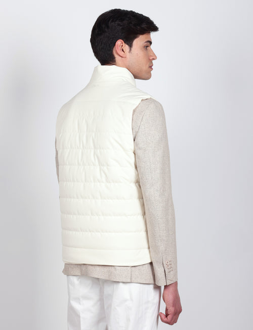 Gilet trapuntato tecnico