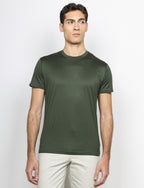 T shirt 100% cotone jersey  |Colore:Verde militare