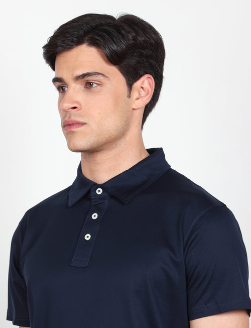 Polo in 100% cotone jersey