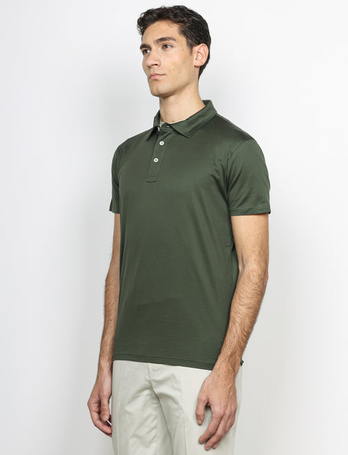 Polo in 100% cotone jersey