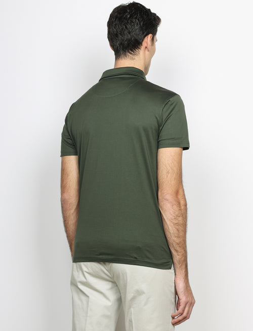 Polo in 100% cotone jersey