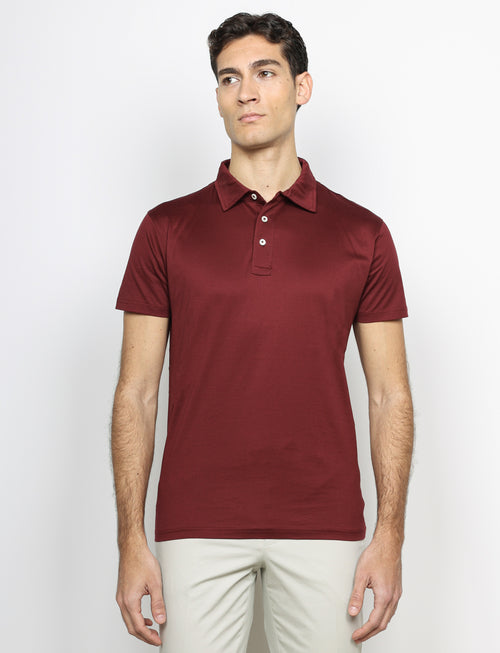 Polo in 100% cotone jersey