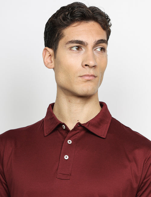 Polo in 100% cotone jersey