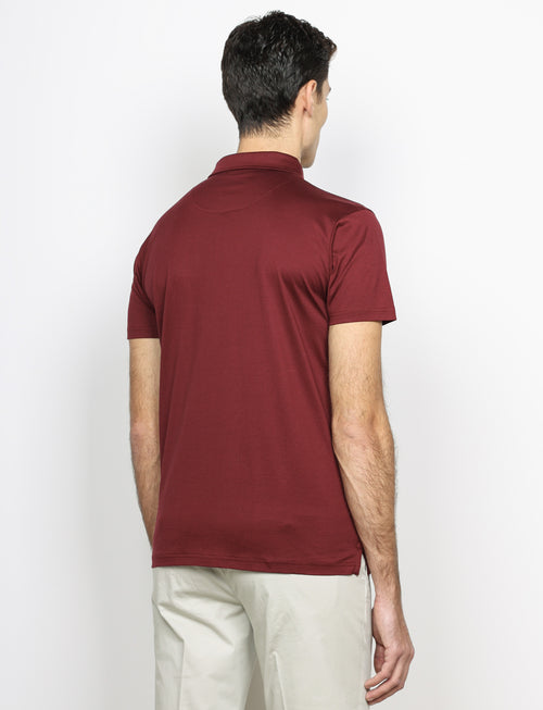 Polo in 100% cotone jersey