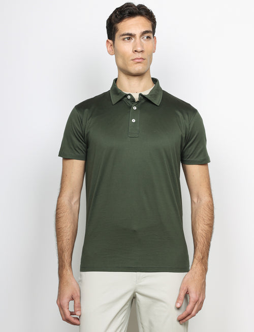 Polo in 100% cotone jersey