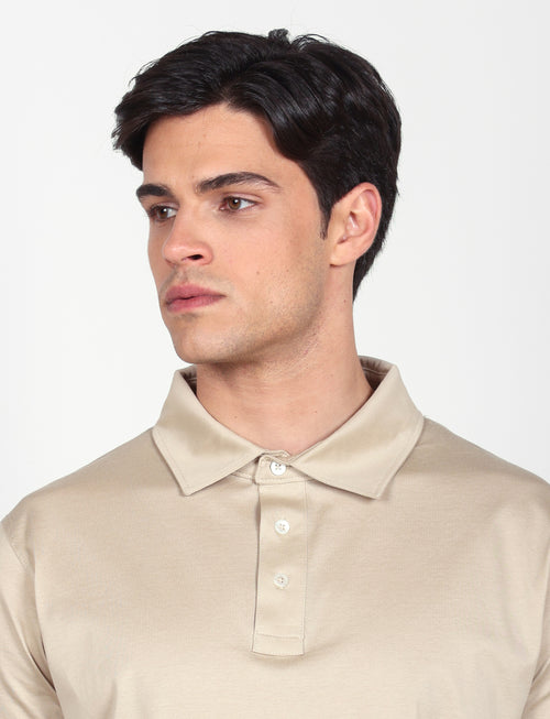 Polo in 100% cotone jersey