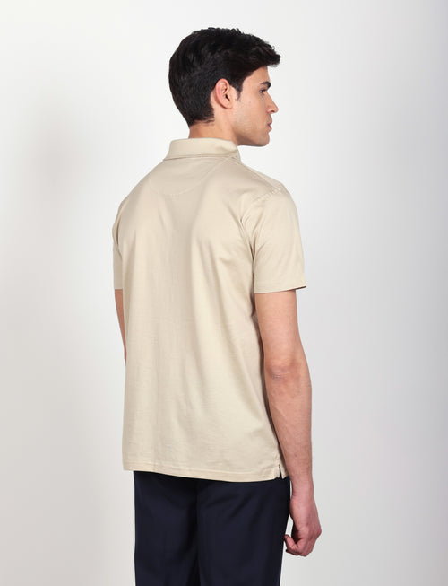 Polo in 100% cotone jersey