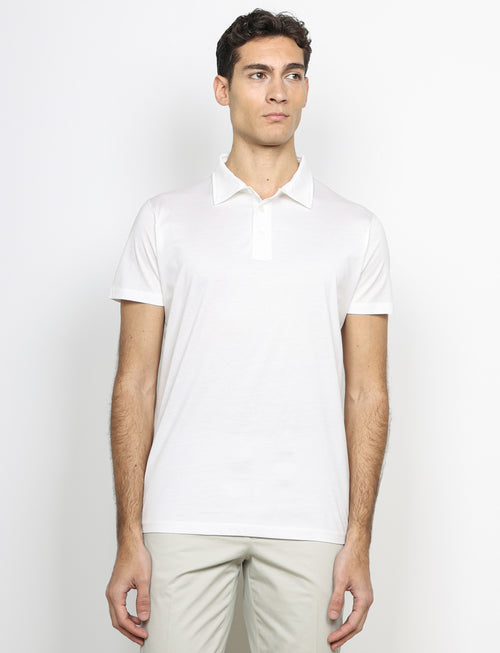 Polo in 100% cotone jersey