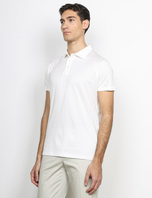 Polo in 100% cotone jersey