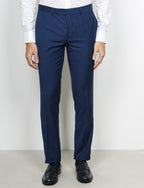 Pantaloni classici tinta unita |Colore:Avio