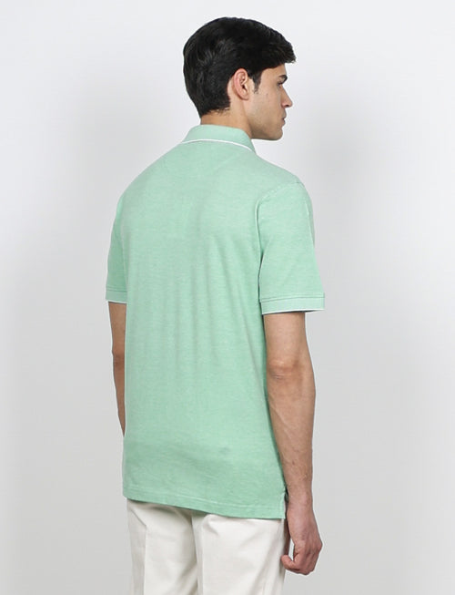 Polo in cotone nido d'ape luigi fusaro