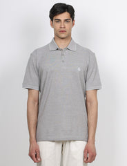 Polo in cotone nido d'ape